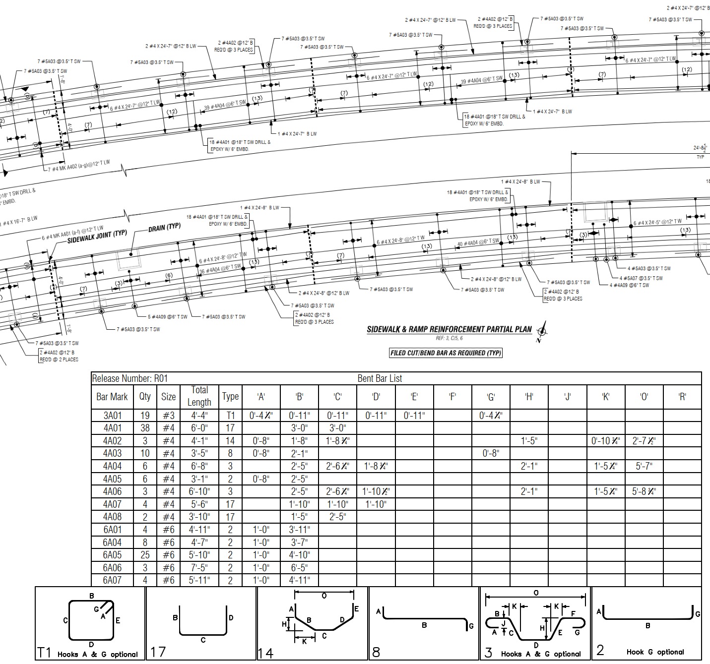 Rebar Detailing & Bar Bending Schedule